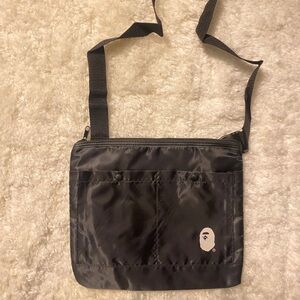 Black Bape Shoulder Bag